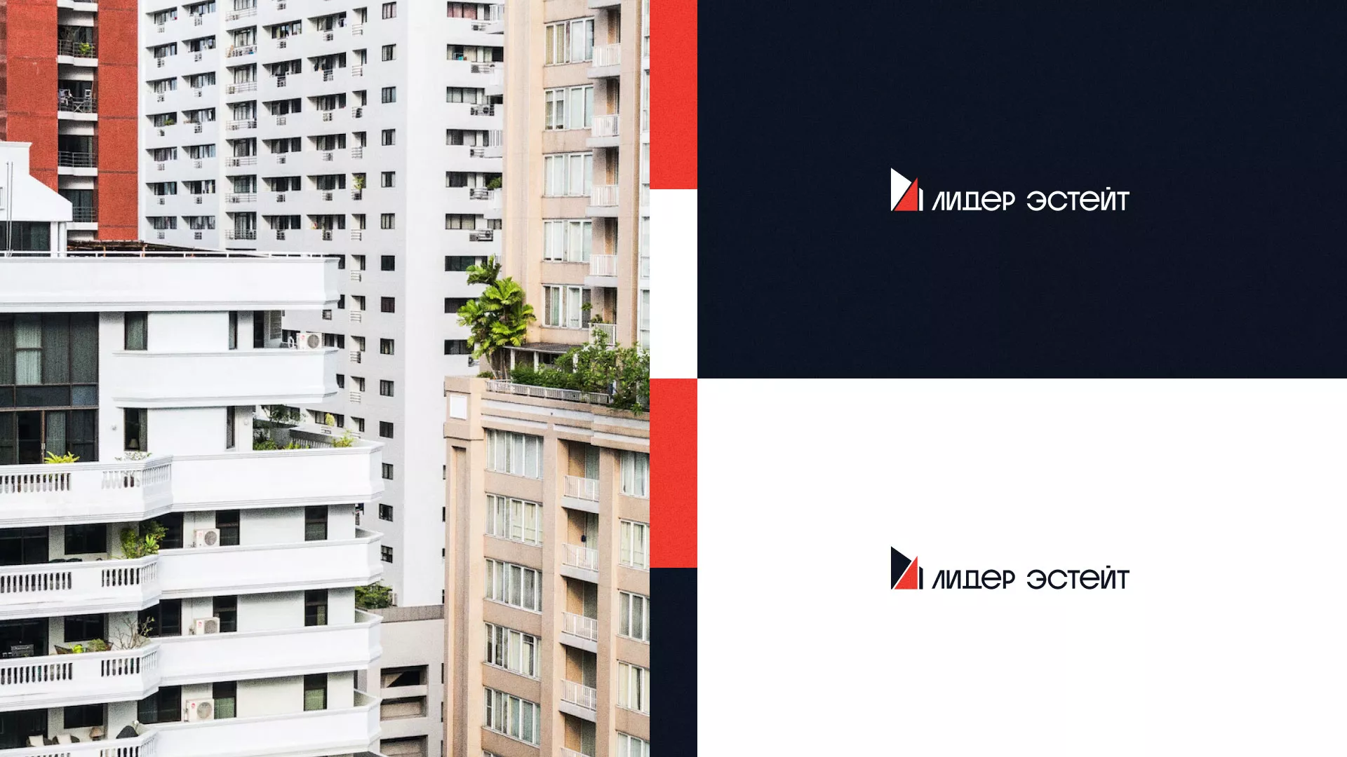 Сделали логотип для агентства недвижимости «Лидер Эстейт» в Черноголовке