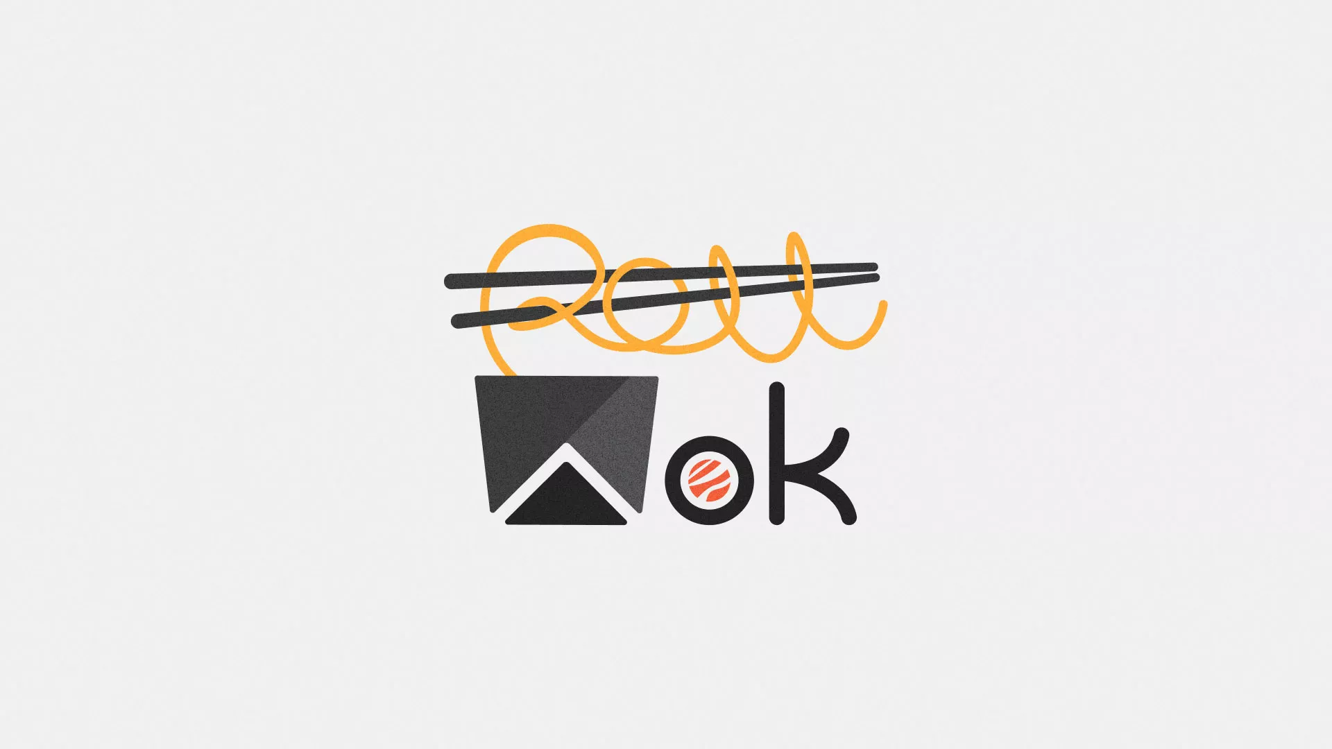 Разработка логотипа в Черноголовке для суши-бара «Roll Wok Club» Разработка логотипа в Черноголовке для суши-бара «Roll Wok Club»