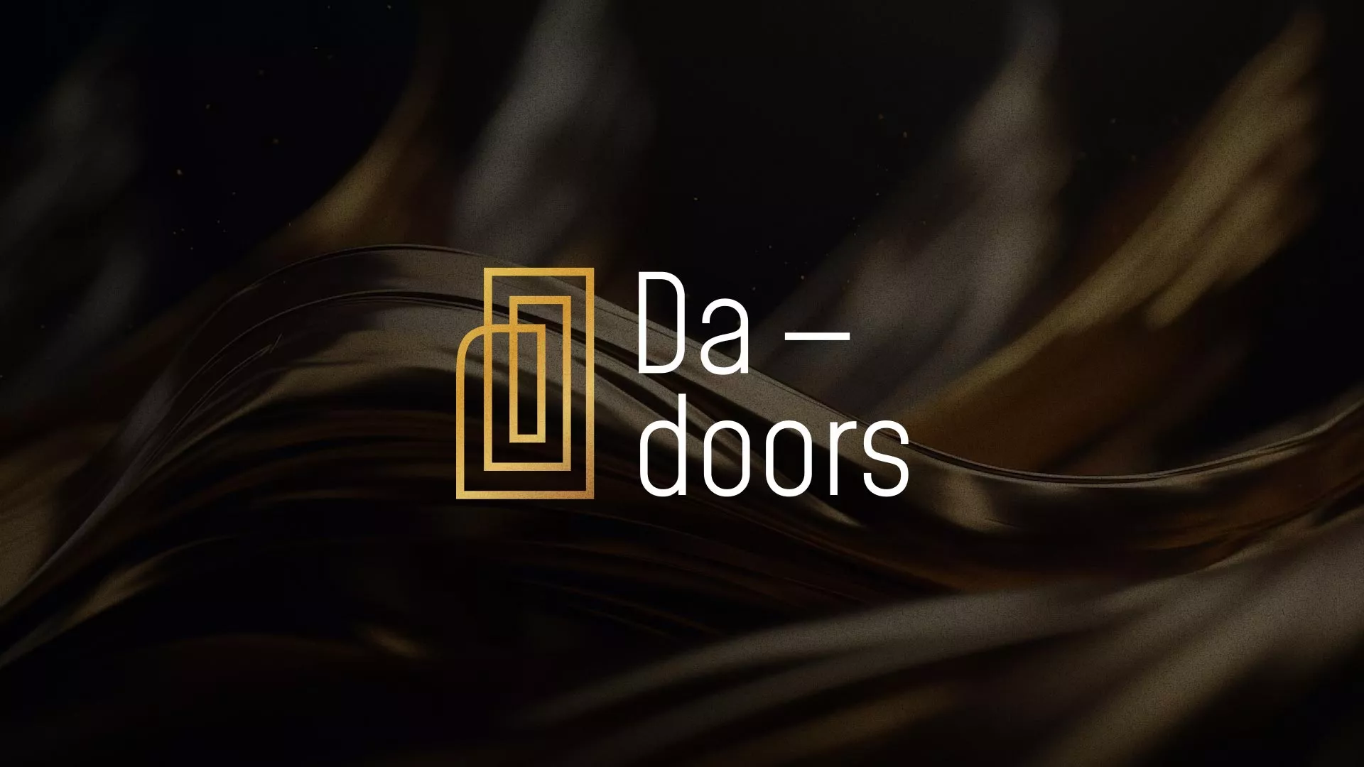 Разработка логотипа для компании «DA-DOORS» в Черноголовке